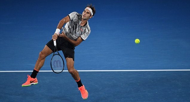 Vượt ải Nishikori, Federer bay vào tứ kết Australian Open