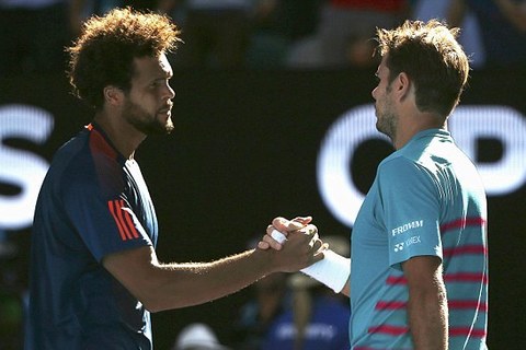 Đánh gục Tsonga, Wawrinka hẹn Federer ở bán kết
