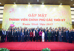 Thủ tướng gặp mặt thành viên Chính phủ các thời kỳ