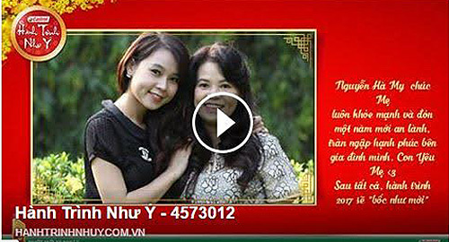 Sao Việt ‘sốt xình xịch’ trào lưu chúc Tết bằng video