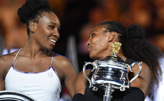 Thắng dễ cô chị, Serena Williams đăng quang Úc mở rộng