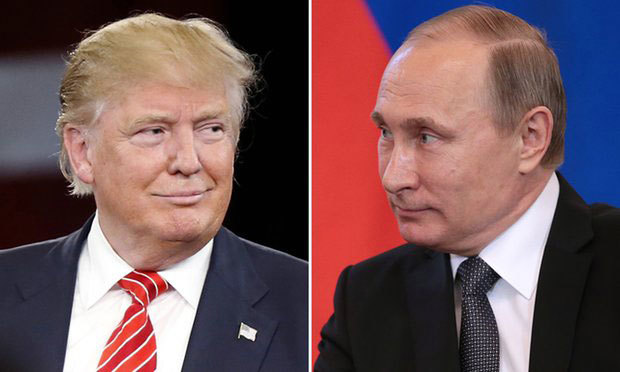 Trump và Putin điện đàm với nhau