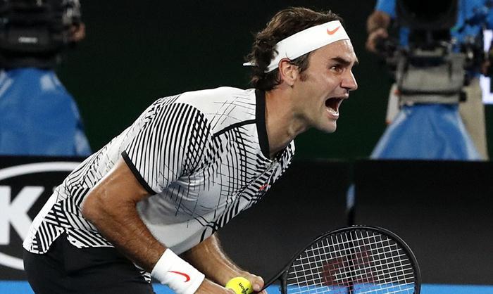 Federer bật khóc sau khi giành Grand Slam thứ 18