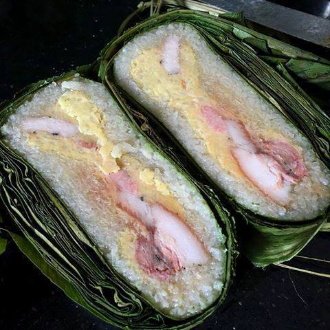 Vị thuốc trong chiếc bánh chưng