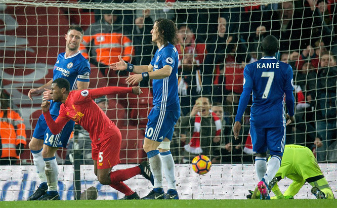 Video bàn thắng Liverpool 1-1 Chelsea