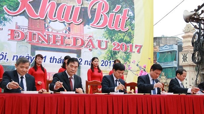 Hà Nội chọn 5 chữ khai bút đầu xuân