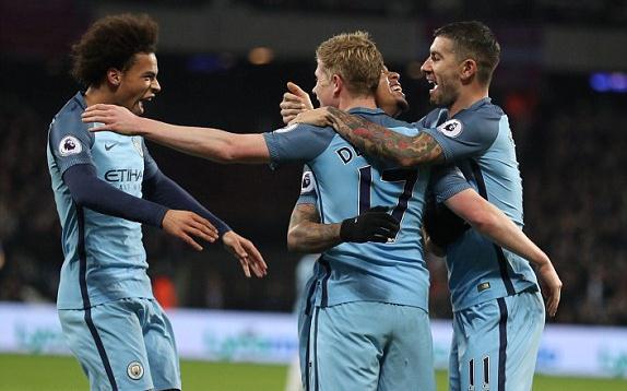 Video bàn thắng West Ham 0-4 Man City