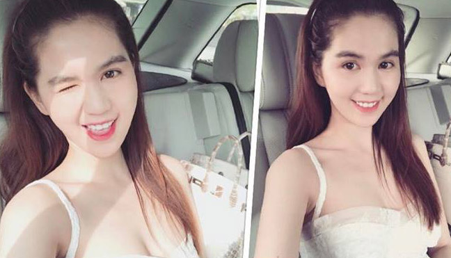 Ngọc Trinh lần đầu lộ diện sau khi Hoàng Kiều tuyên bố chia tay