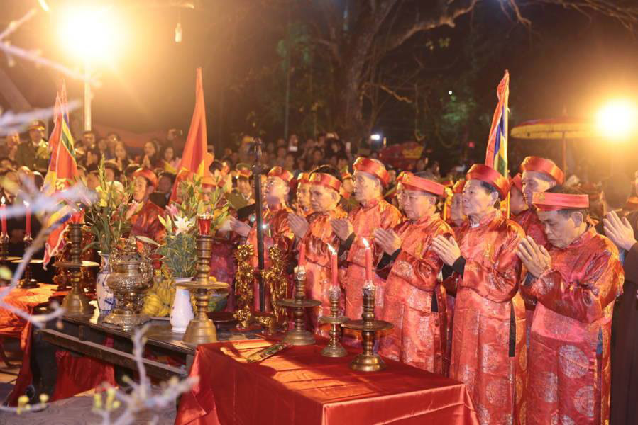 Toàn cảnh lễ hội khai ấn đền Trần 2017