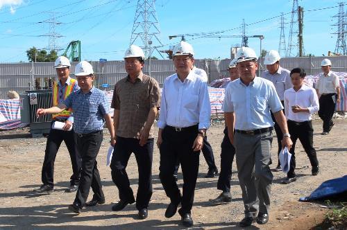 Bí thư Thăng: 'Dự án chống ngập 10.000 tỷ cần rút ngắn thời gian hoàn thành'