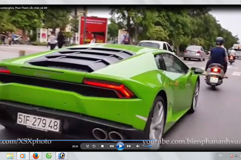 Clip: Chạy Lamborghini, Phan Thành nhận cái kết ‘thê thảm’ của ‘ninja đường phố’