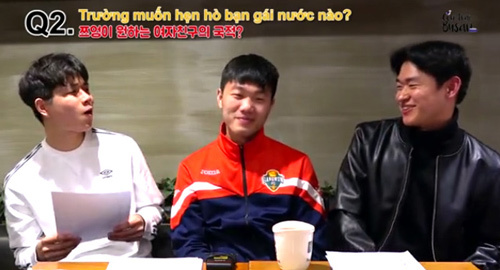 Xuân Trường bất ngờ hé lộ về bạn gái tại đất Hàn