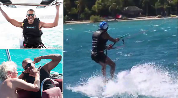 Hình ảnh ấn tượng của Obama khi về hưu