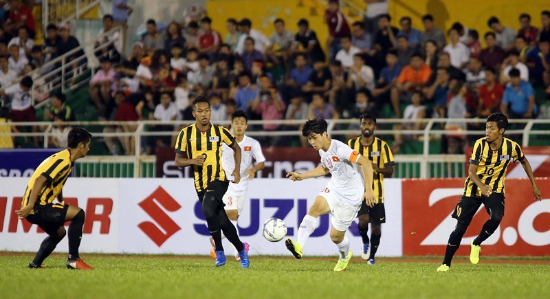 Màn trình diễn của Công Phượng trước U23 Malaysia