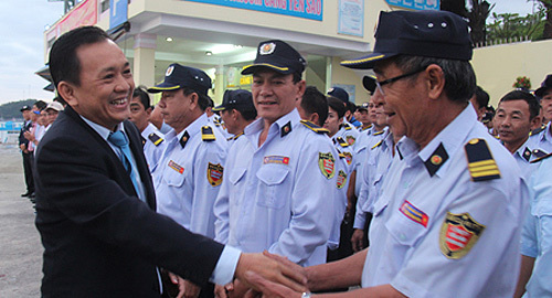 Tổ chức lễ ra quân của lực lượng bảo vệ đảo yến