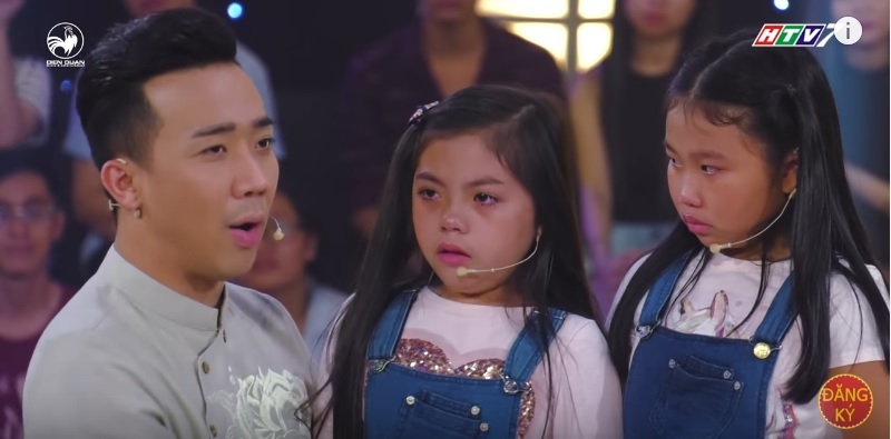 Trấn Thành - Trường Giang chọc hai cô bé khóc nức nở