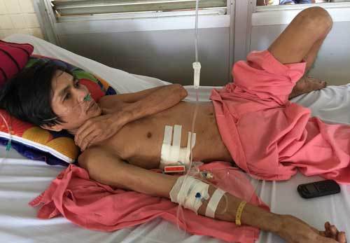Gặp tai nạn nguy kịch, bệnh nhân cầu cứu 30 triệu đồng mong giữ mạng sống