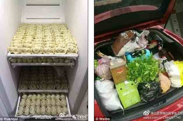 Ngồn ngộn bánh trái, thịt thà trong tủ lạnh sau Tết