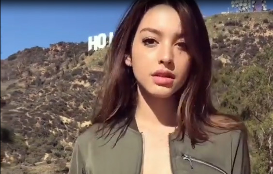 Hot girl Mỹ nổi tiếng sau clip 23 giây khoe vẻ đẹp gợi cảm