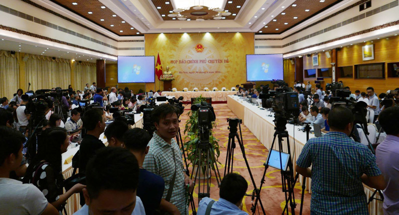 Được cung cấp thông tin cho báo chí qua mạng xã hội