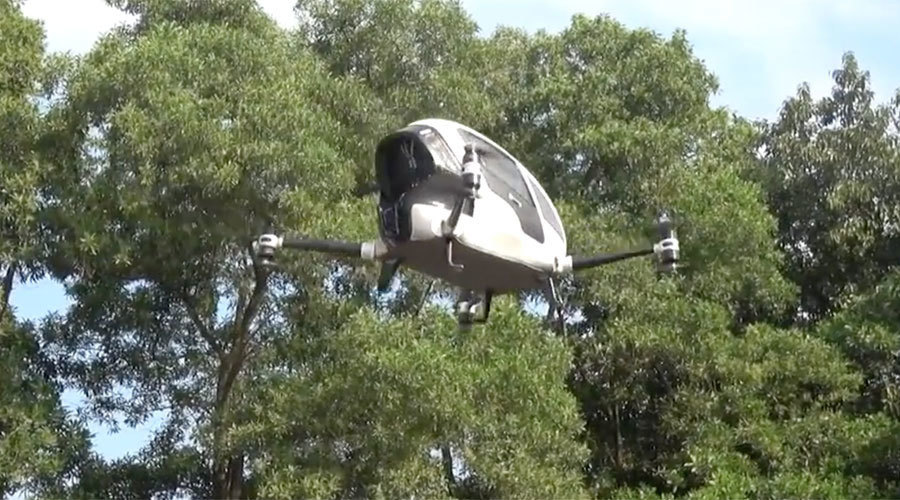 Đến Dubai trải nghiệm taxi bay không người lái