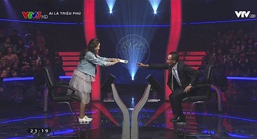 Diễm Hương thi ‘Ai là triệu phú’ chỉ vì MC Lại Văn Sâm