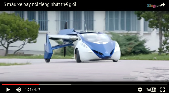 Xe bay đầu tiên trên thế giới có giá tương đương 9 tỷ đồng