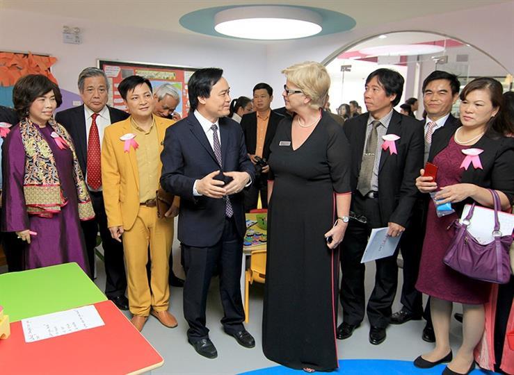 Khánh thành trường quốc tế ở Hà Nội và thông điệp của Bộ trưởng Giáo dục