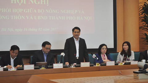 Chủ tịch Nguyễn Đức Chung: HN không kiến nghị hạ cốt đê sông Hồng