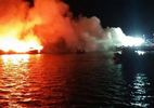 3 tàu cá trị giá hàng chục tỷ đột nhiên cháy ngùn ngụt