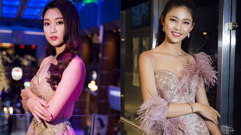 Hoa hậu Mỹ Linh 'đọ sắc' Á hậu Thanh Tú trên du thuyền 5 sao