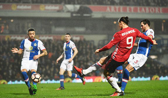 Video bàn thắng Blackburn 1-2 MU