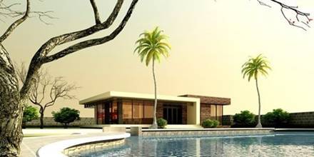 Căn nhà kiểu resort 2.000m2 ven Hà Nội