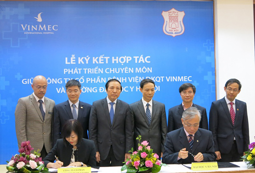 Vinmec, ĐH Y hợp tác nghiên cứu khoa học, đào tạo nhân lực