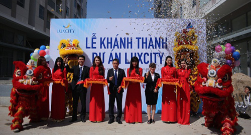 Khánh thành dự án căn hộ chất lượng cao Luxcity