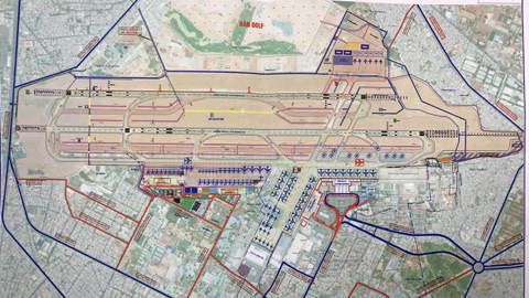 Tuần sau báo cáo Thủ tướng phương án mở rộng Tân Sơn Nhất