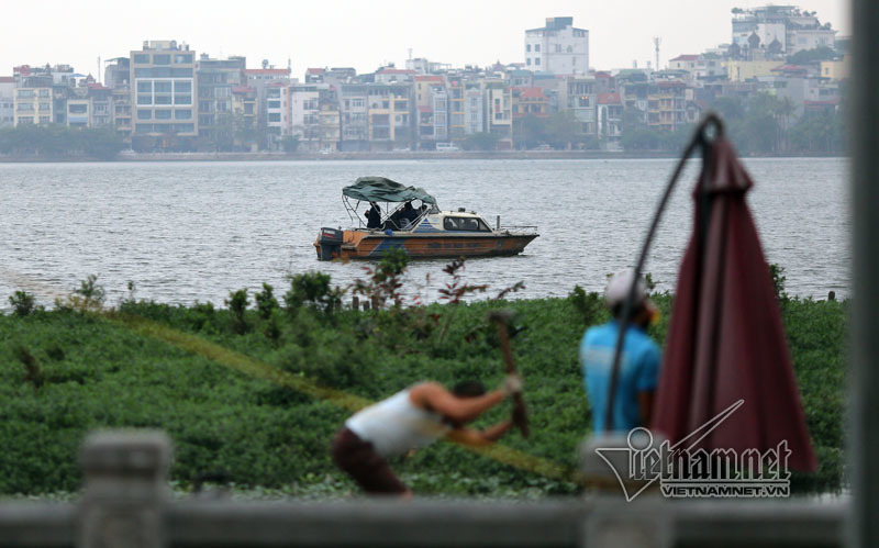 nhà nổi hồ Tây, cưỡng chế du thuyền hồ Tây, du thuyền hồ Tây, hồ Tây