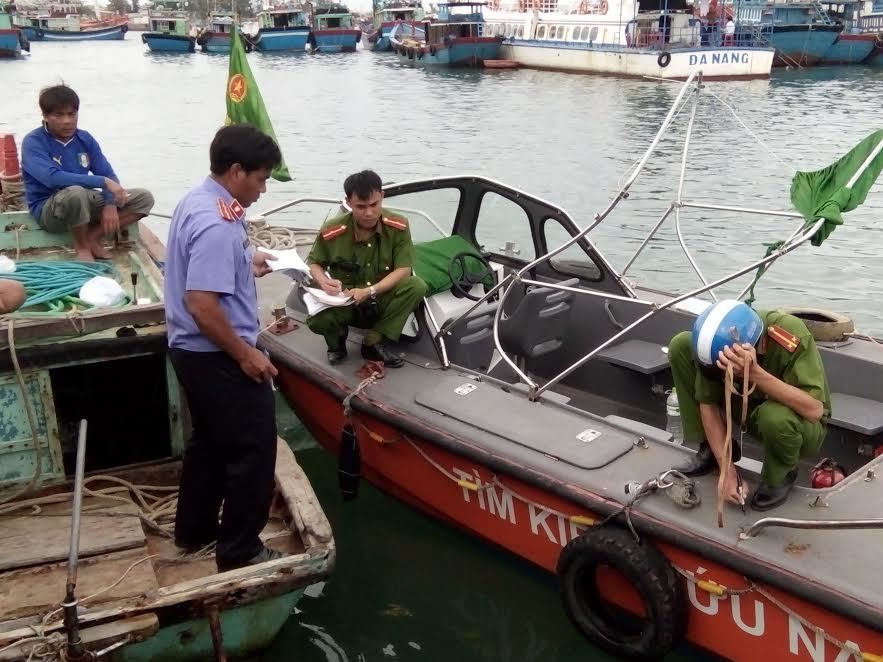 Một trung úy biên phòng tử nạn trên biển