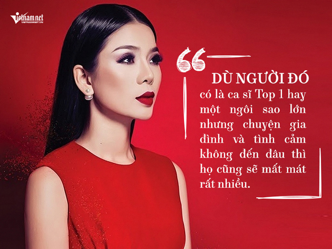 Lệ Quyên: 'Ca sĩ top 1 mà gia đình không đến đâu cũng đều mất mát'