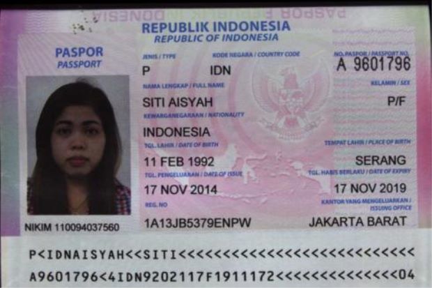 Nữ nghi phạm Indonesia tưởng chất kịch độc là dầu xoa em bé