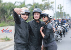 MC Quang Minh, MC Anh Tuấn và 160 biker diễu hành mô tô