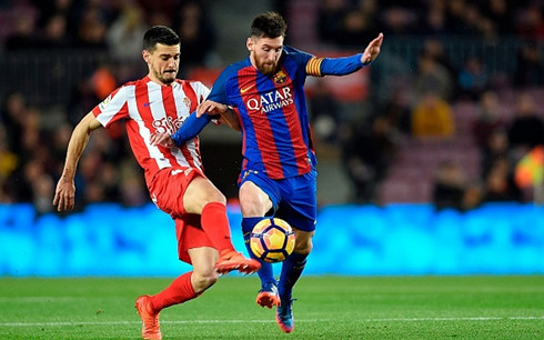 Video bàn thắng Barcelona 6-1 Sporting Gijon
