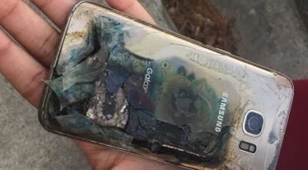 Đến lượt Galaxy S7 bất ngờ bốc cháy