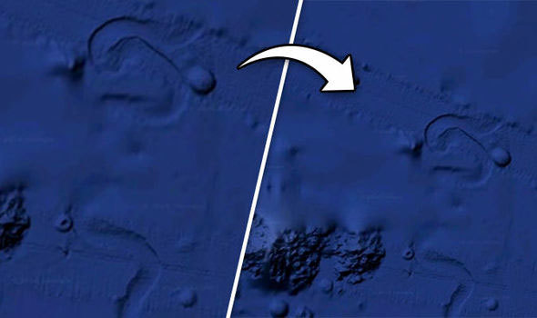 Bí ẩn vật thể khổng lồ di chuyển dưới đáy đại dương