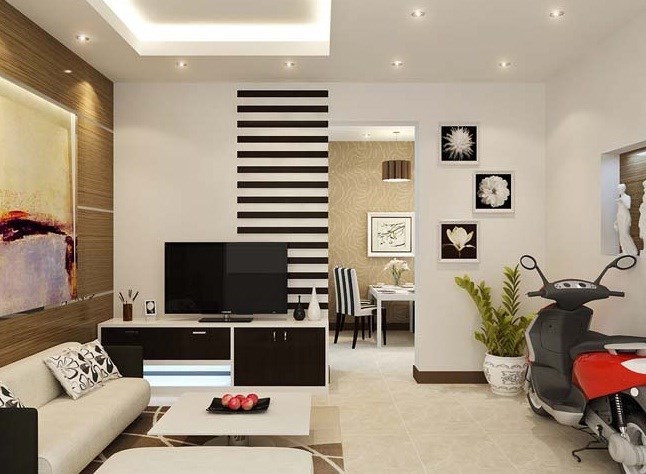 Mê mẩn những mẫu phòng khách đẹp cho căn hộ 30m2