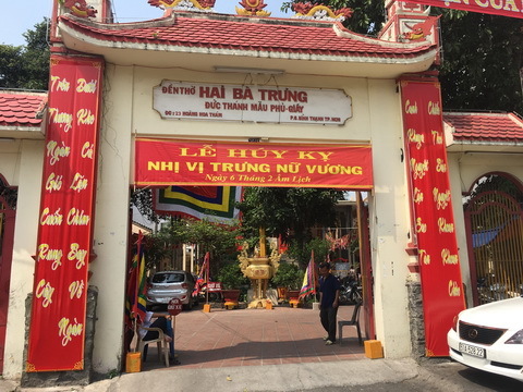 Người Sài Gòn tưởng nhớ công đức Hai Bà Trưng