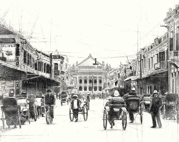 Khu phố Tây ở Hà Nội