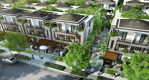 Xu hướng mua biệt thự phố vườn kiến trúc Pháp