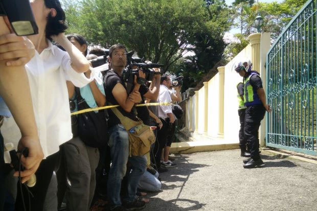 Cảnh sát Malaysia lập rào chắn ở sứ quán Triều Tiên