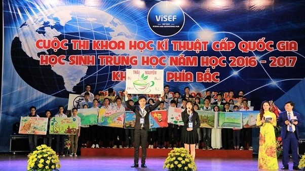 Các nhà khoa học nhí đọ tài về ý tưởng sáng chế độc đáo